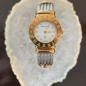 Philippe Charriol Vintage Women's St. Tropez Watch with Diamonds